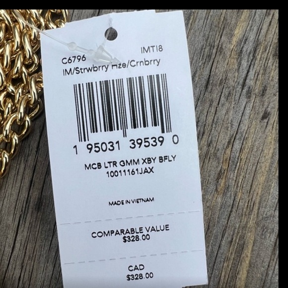 Coach Gemma Colorblock Butterfly Buckle Bag NWT - Picture 11 of 12